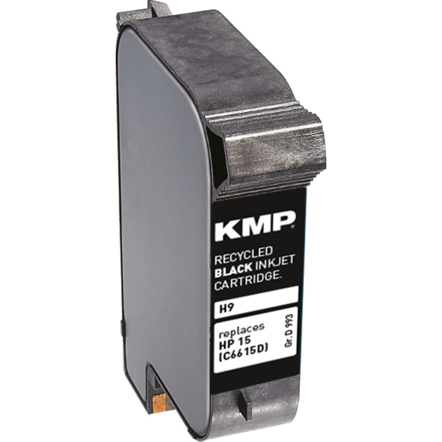 KMP H9 ink cartridge black compatible with HP C 6615 D