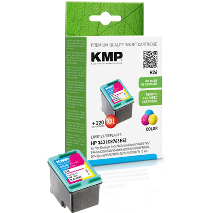 KMP H26 ink cartridge color compatible with HP C 8766 E