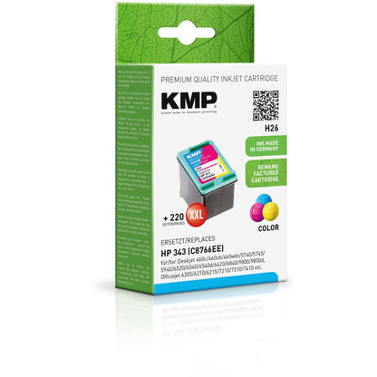 KMP H26 ink cartridge color compatible with HP C 8766 E