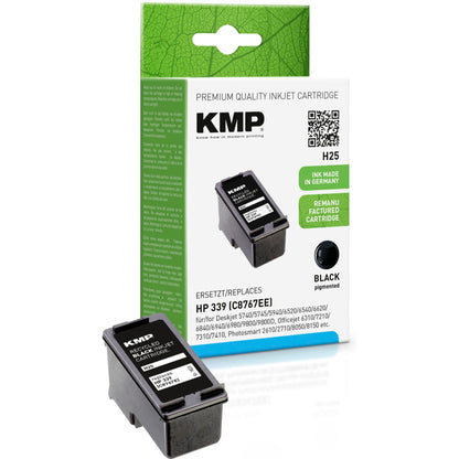 KMP H25 ink cartridge black compatible with HP C 8767 E