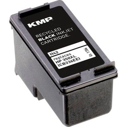 KMP H42 ink cartridge black comp. w. HP CB336EE  No. 350 XL