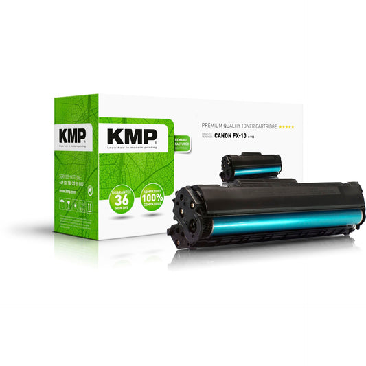 KMP C-T15 Toner black compatible with Canon FX-10