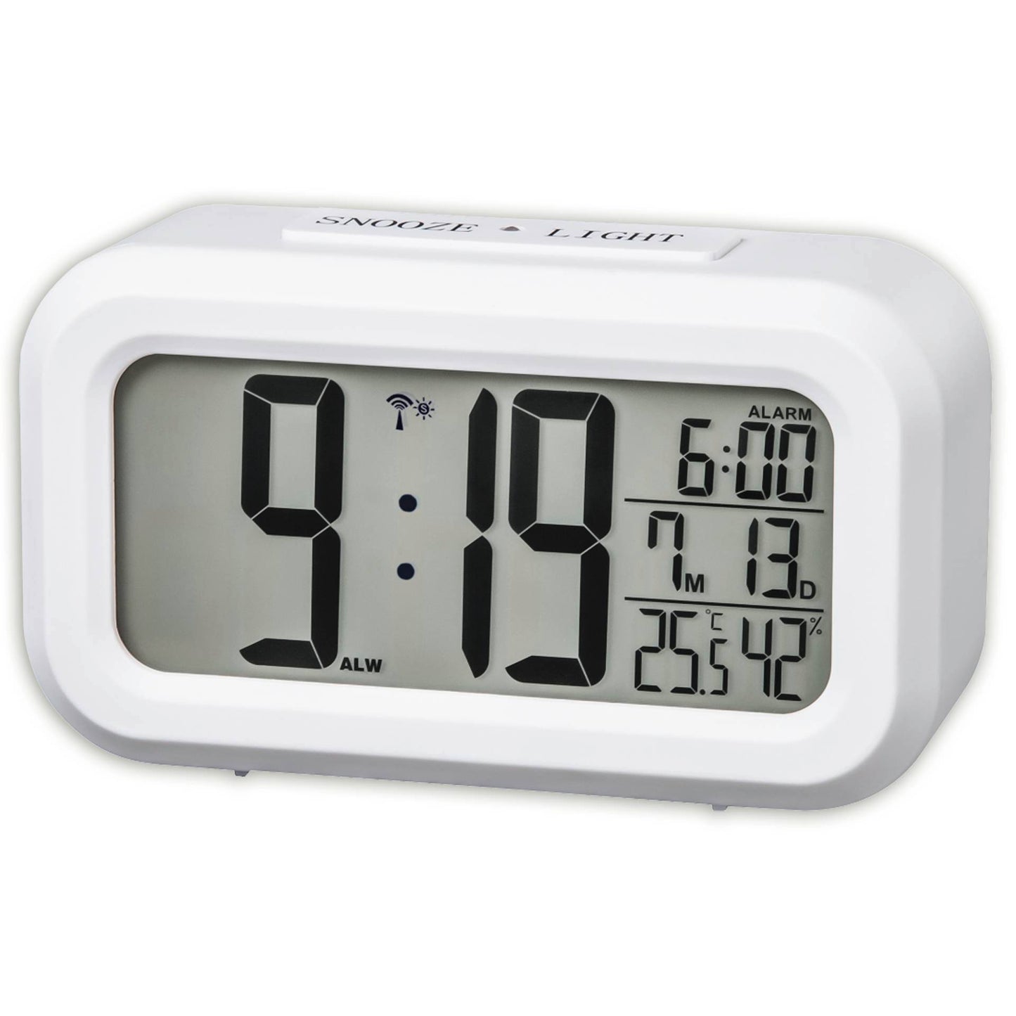 Hama Alarm Clock RC 660 white