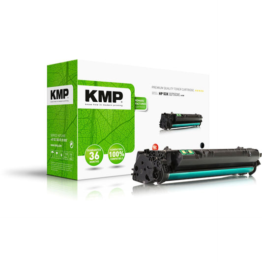 KMP H-T87 Toner black compatible with Q 7553 X