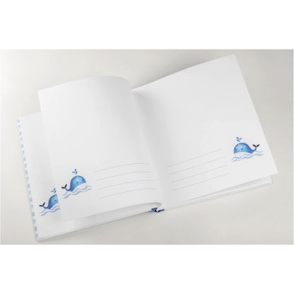 Walther Sam blue 28x30,5 50 white Pages Babyalbum UK183L