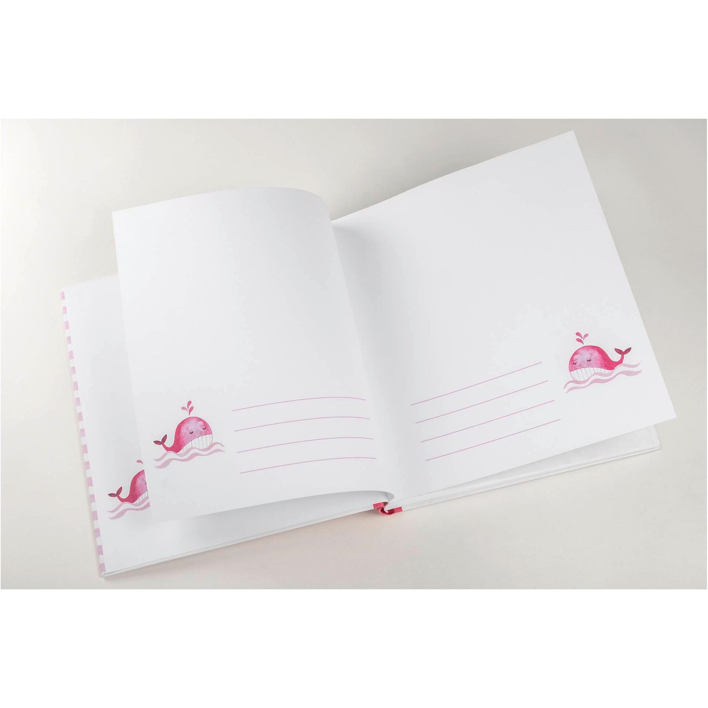 Walther Sam pink 28x30,5 50 white Pages Babyalbum UK183R