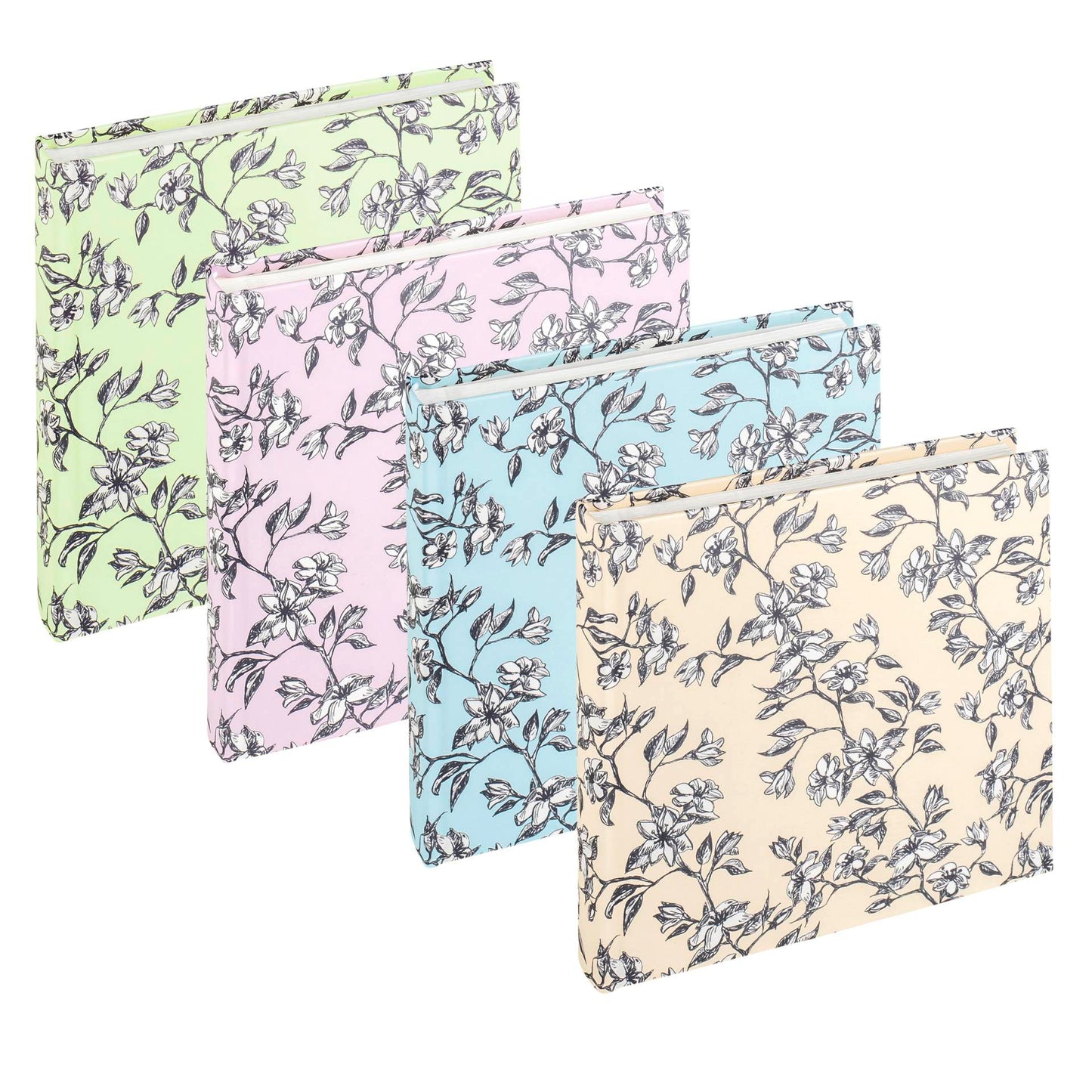 Walther Bloomy color sort. 18x18 30 white Pages Bookbound FA228