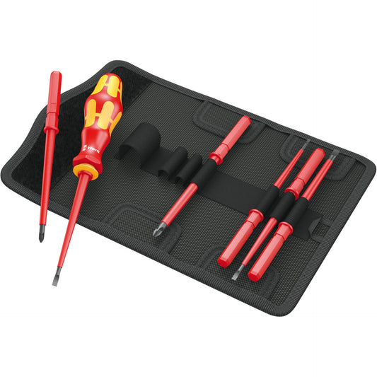 WERA Kraftform Kompakt VDE 7 screwdriver set