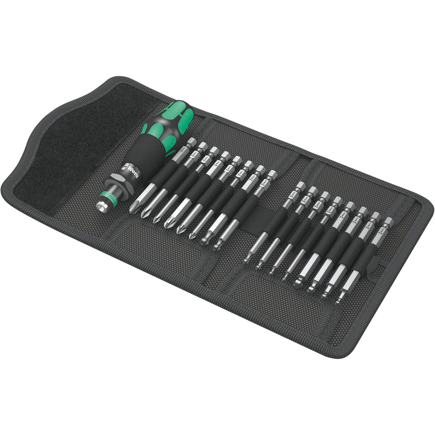 WERA Kraftform Kompakt 60 KK pouch w. 89 mm long Bits