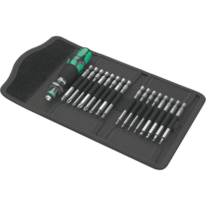 WERA Kraftform Kompakt 60 KK pouch w. 89 mm long Bits