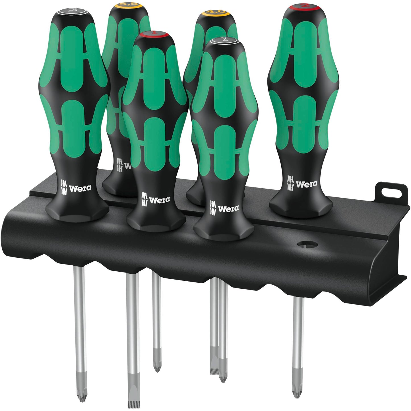 WERA 335/350/355/6 Kraftform Plus screwdriver set