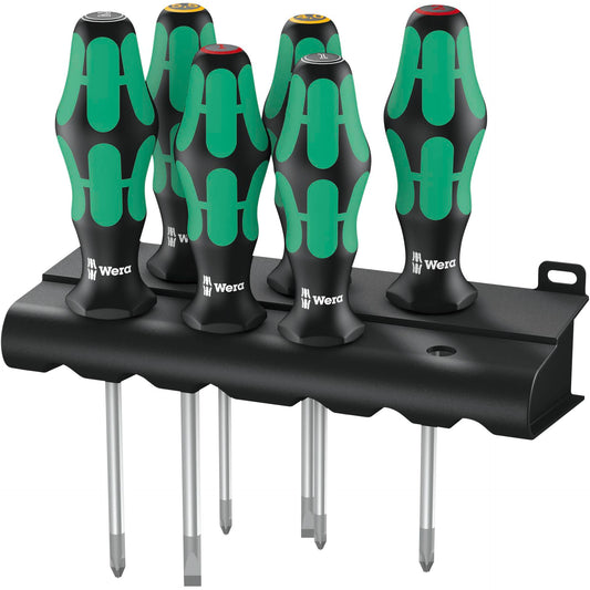 WERA 335/350/355/6 Kraftform Plus screwdriver set