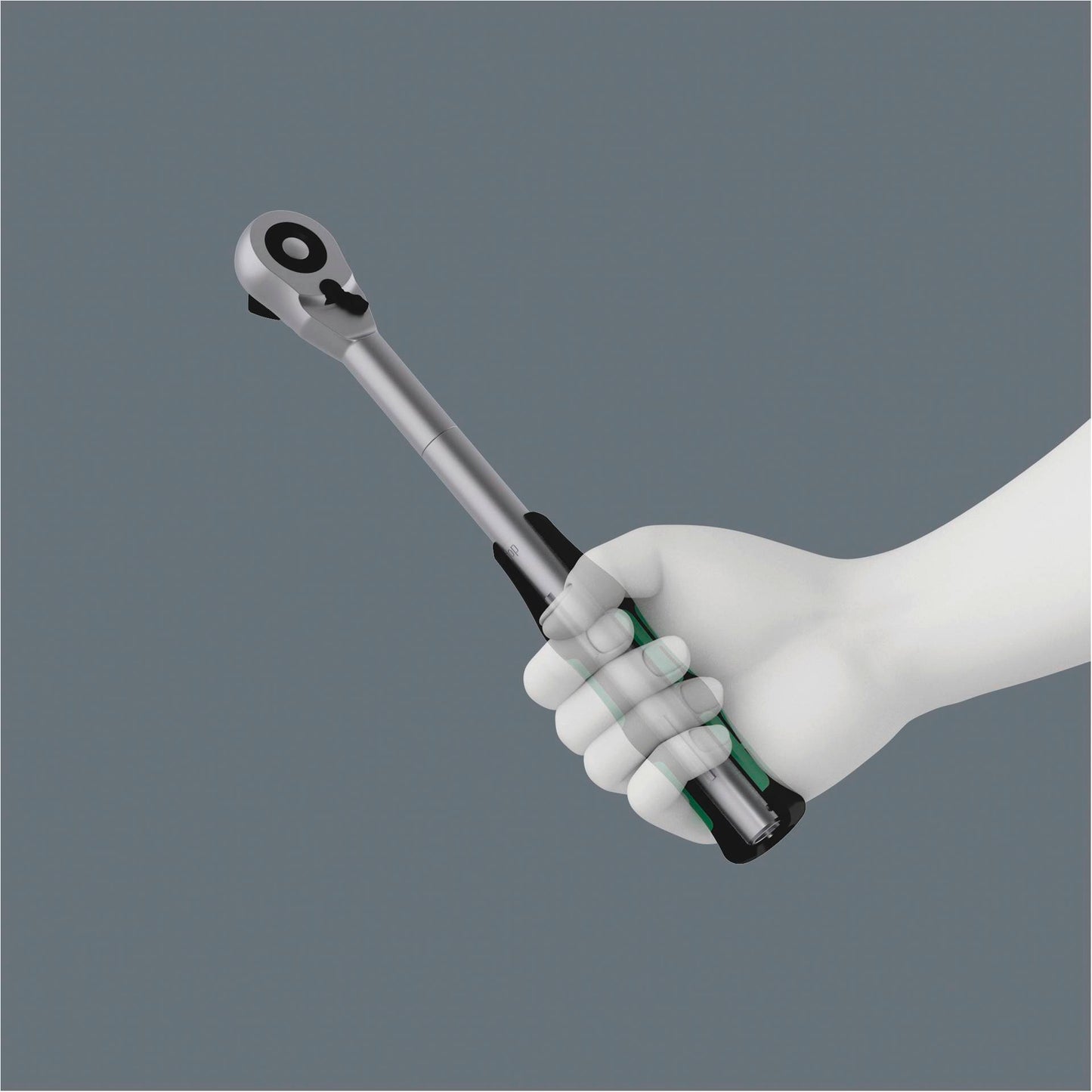 WERA 8006 SC 1 Zyklop Hybrid Ratchet set 1/2  drive metric