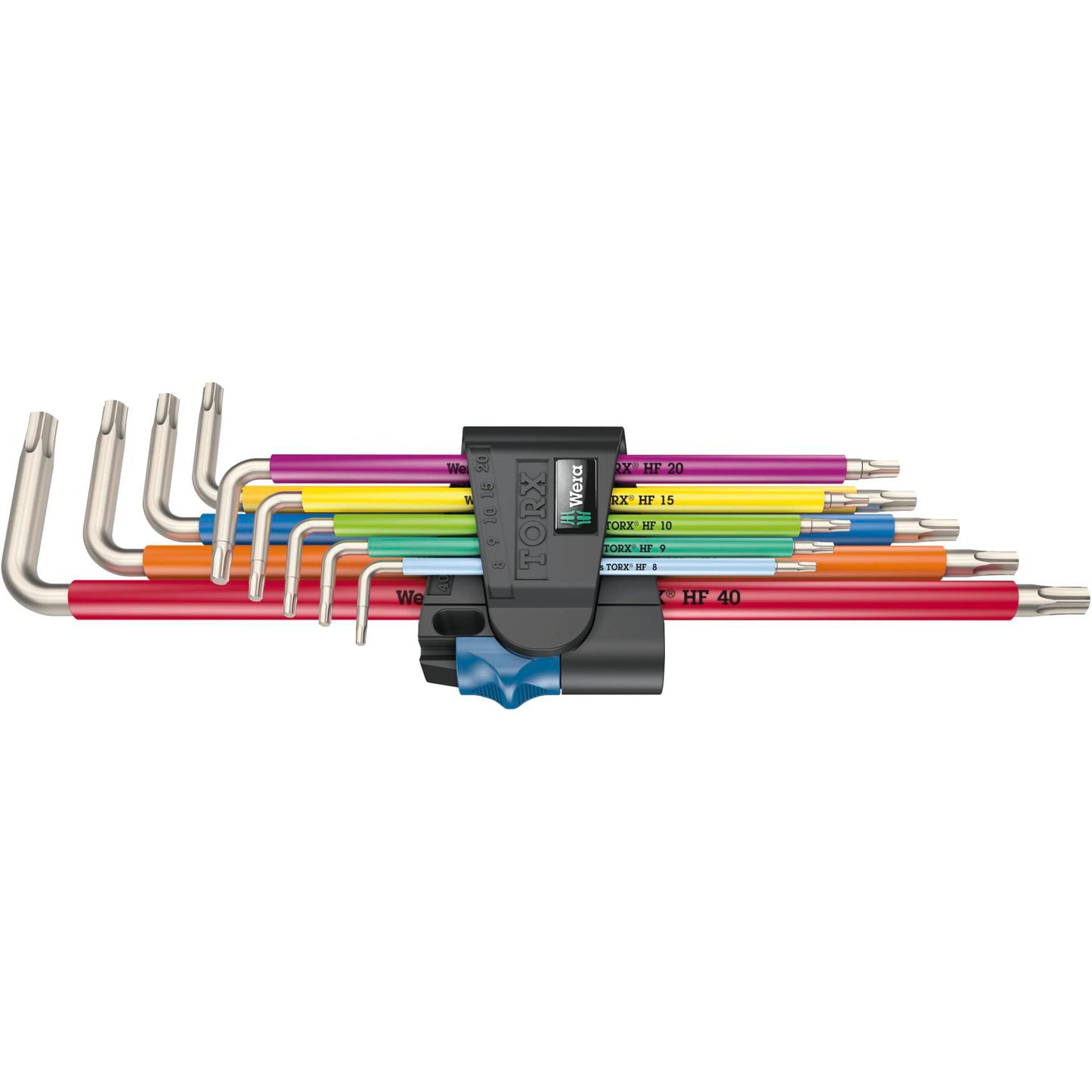 WERA 3967/9 TX SXL Multicol. HF Stainless 1 L-key set