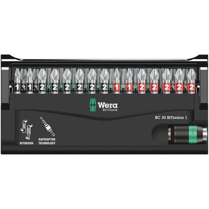 WERA Bit-Check 30 BiTorsion 1 Bit-Check
