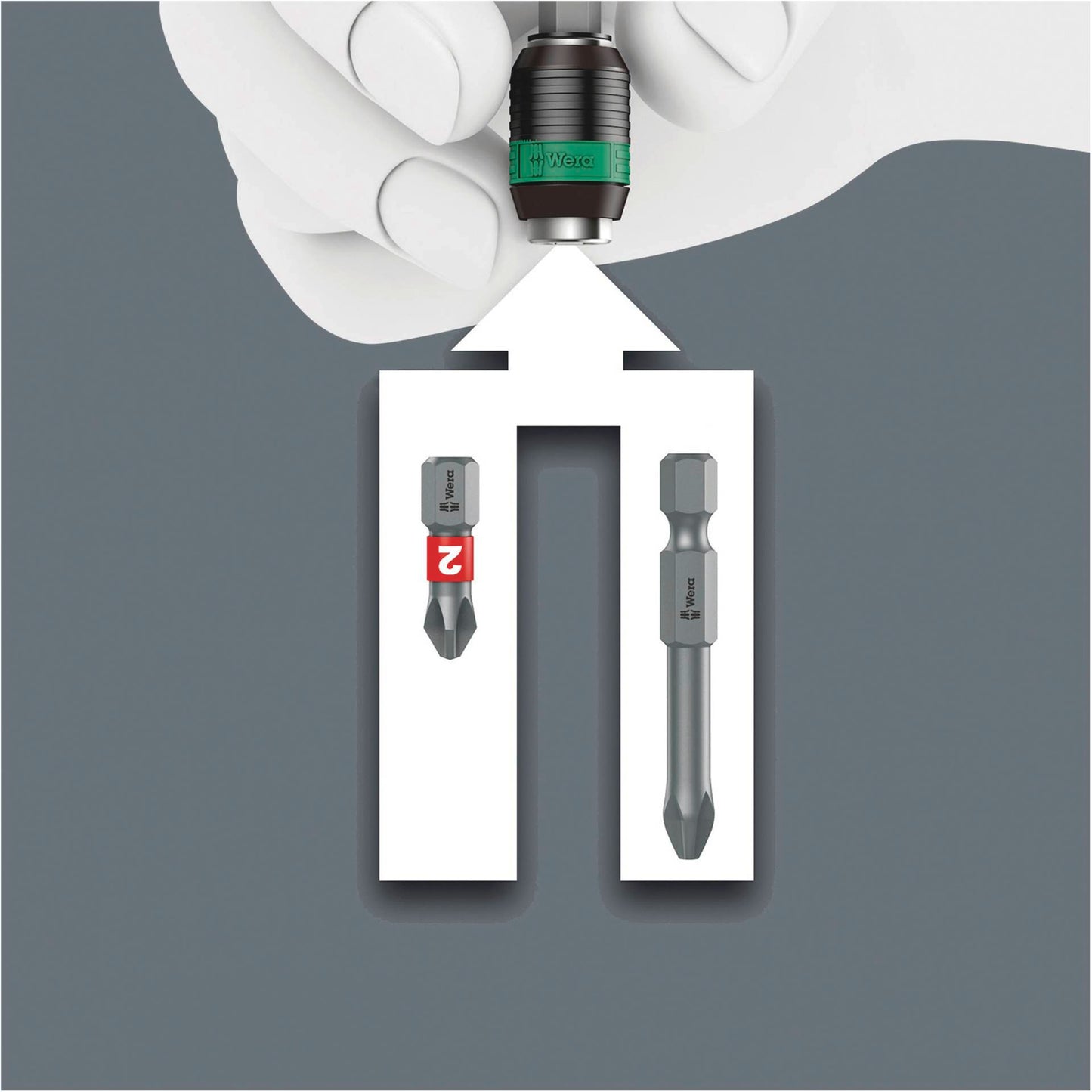 WERA Bit-Safe 61 universal 1 Bit-Check