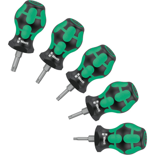 WERA Stubby Set TX 1 screwdriver set