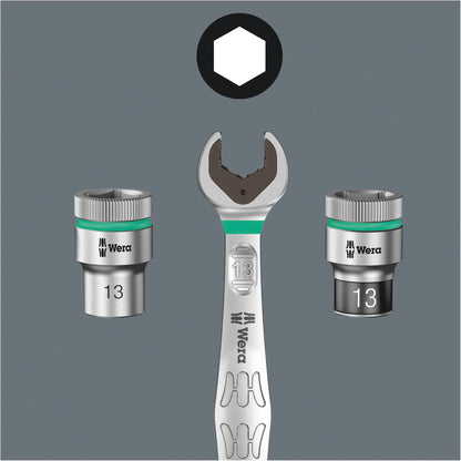 WERA Wheel Impaktor C Set 1 Socket set, 1/2  drive