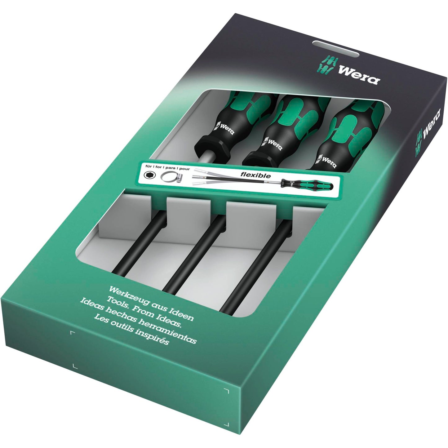 WERA 391/3 hose clamp screwdriver set