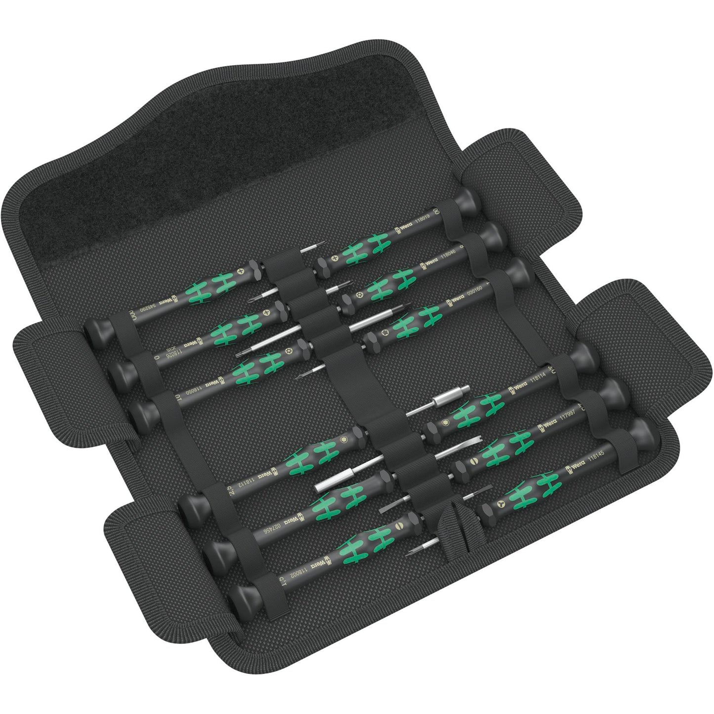 WERA Kraftform Micro 12 Electronics 1 screwdriver set