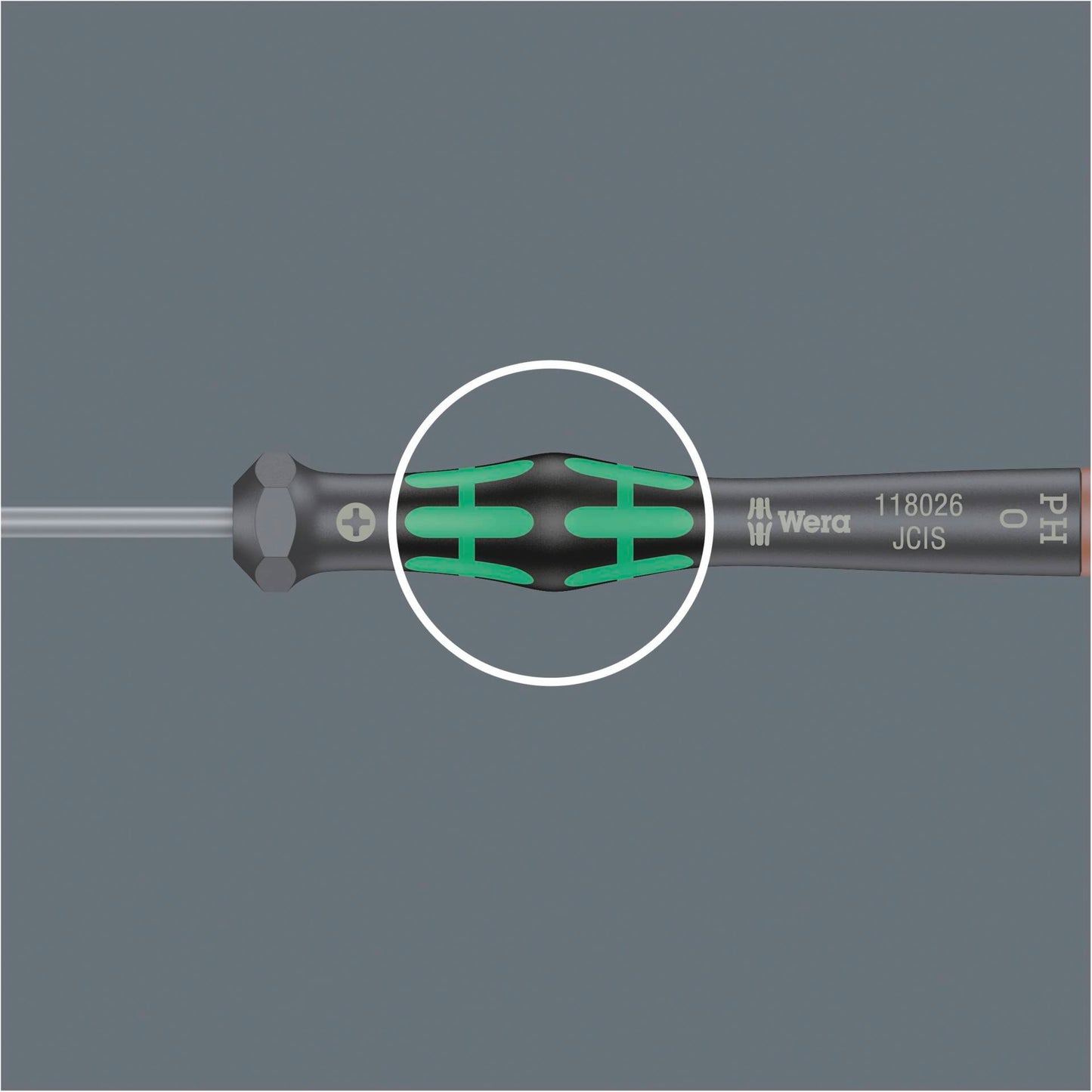 WERA 2052/6 for electronic applic. screwdriver set + Rack