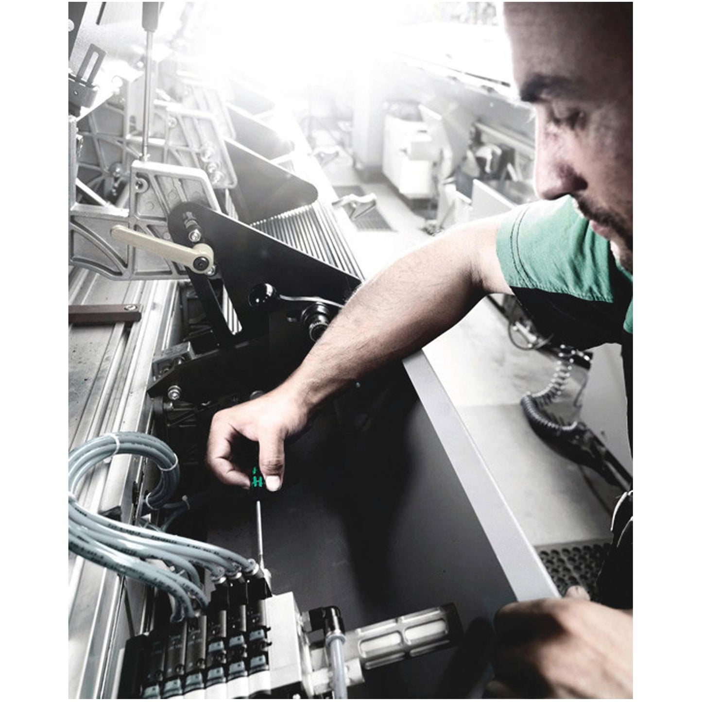 WERA 2050/6 for electronic applic. screwdriver set + Rack