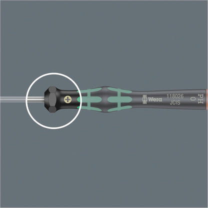 WERA 2050/6 for electronic applic. screwdriver set + Rack