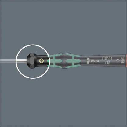 WERA 2069/6 for electronic applic. screwdriver set + Rack