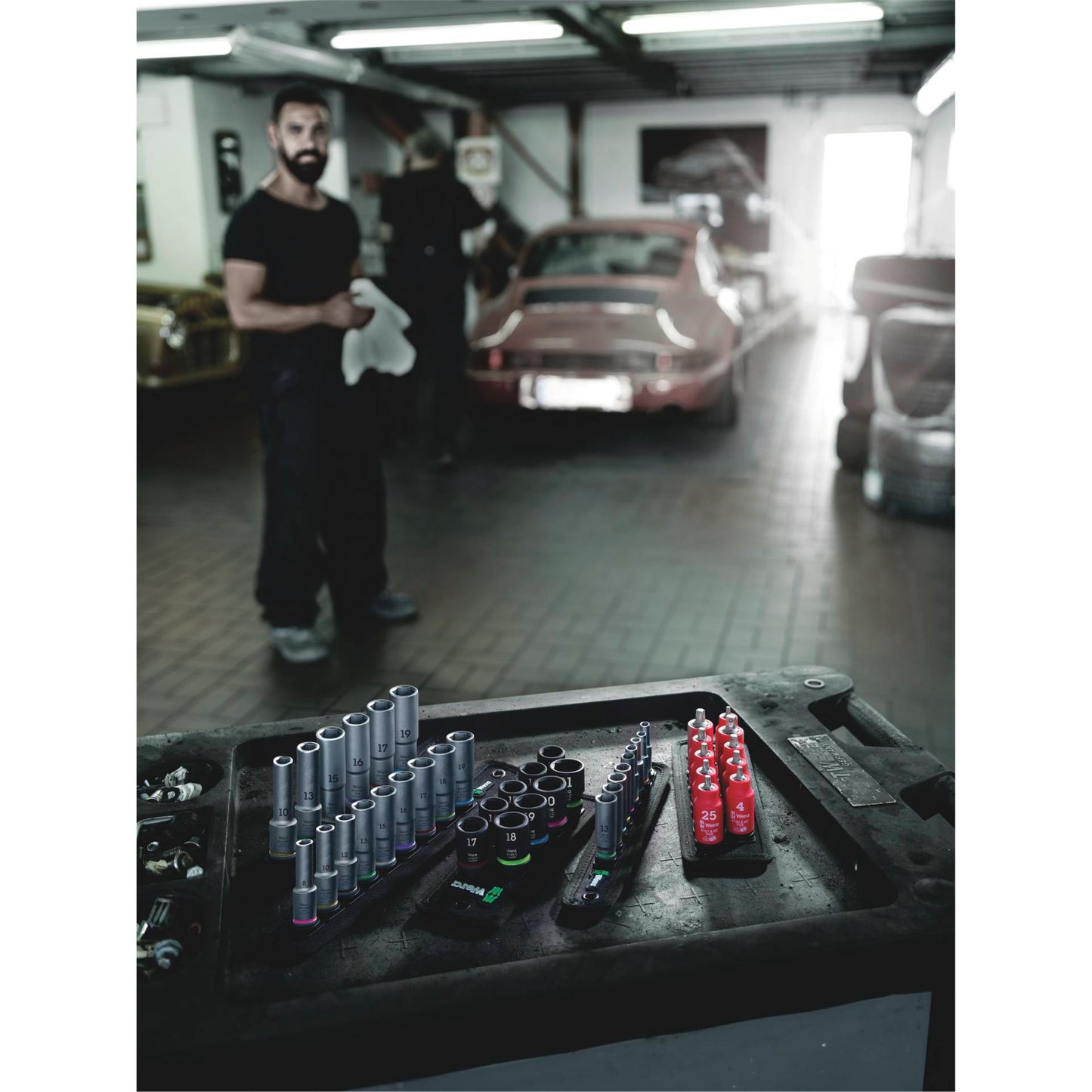 WERA Belt A Deep 1 socket set, 1/4  drive