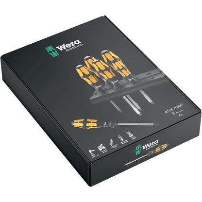 WERA 977/6 TORX Kraftform Wera screwdriver set