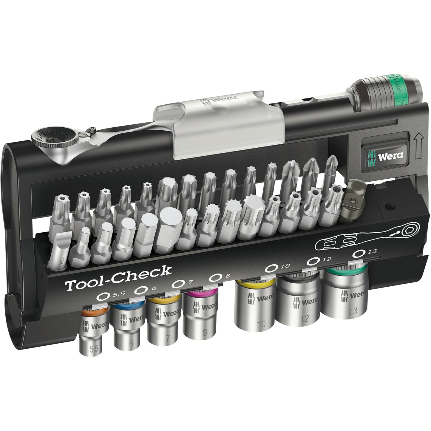 WERA Tool-Check Automotive 1 Bit-Check w. bag
