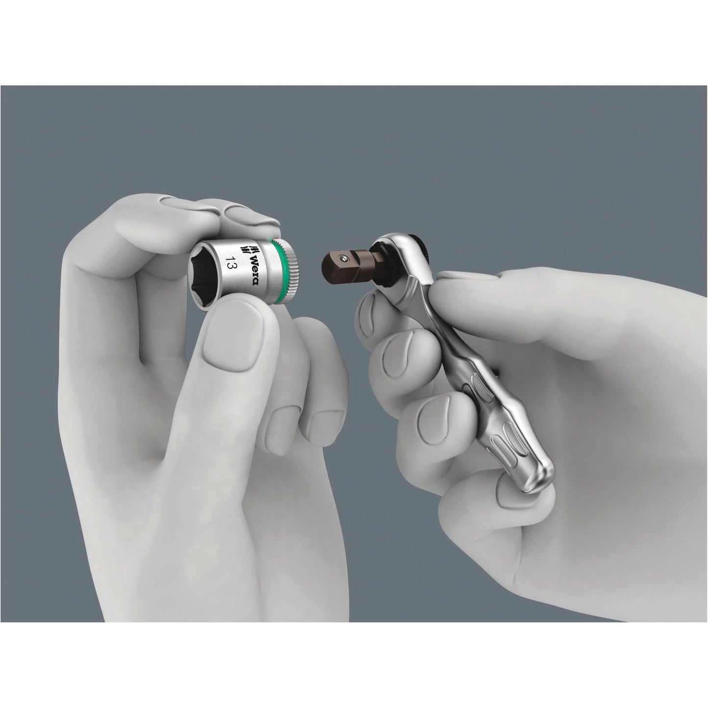 WERA Bit-Check 30 Zyklop Mini 1 Bit-Check w. ratchet