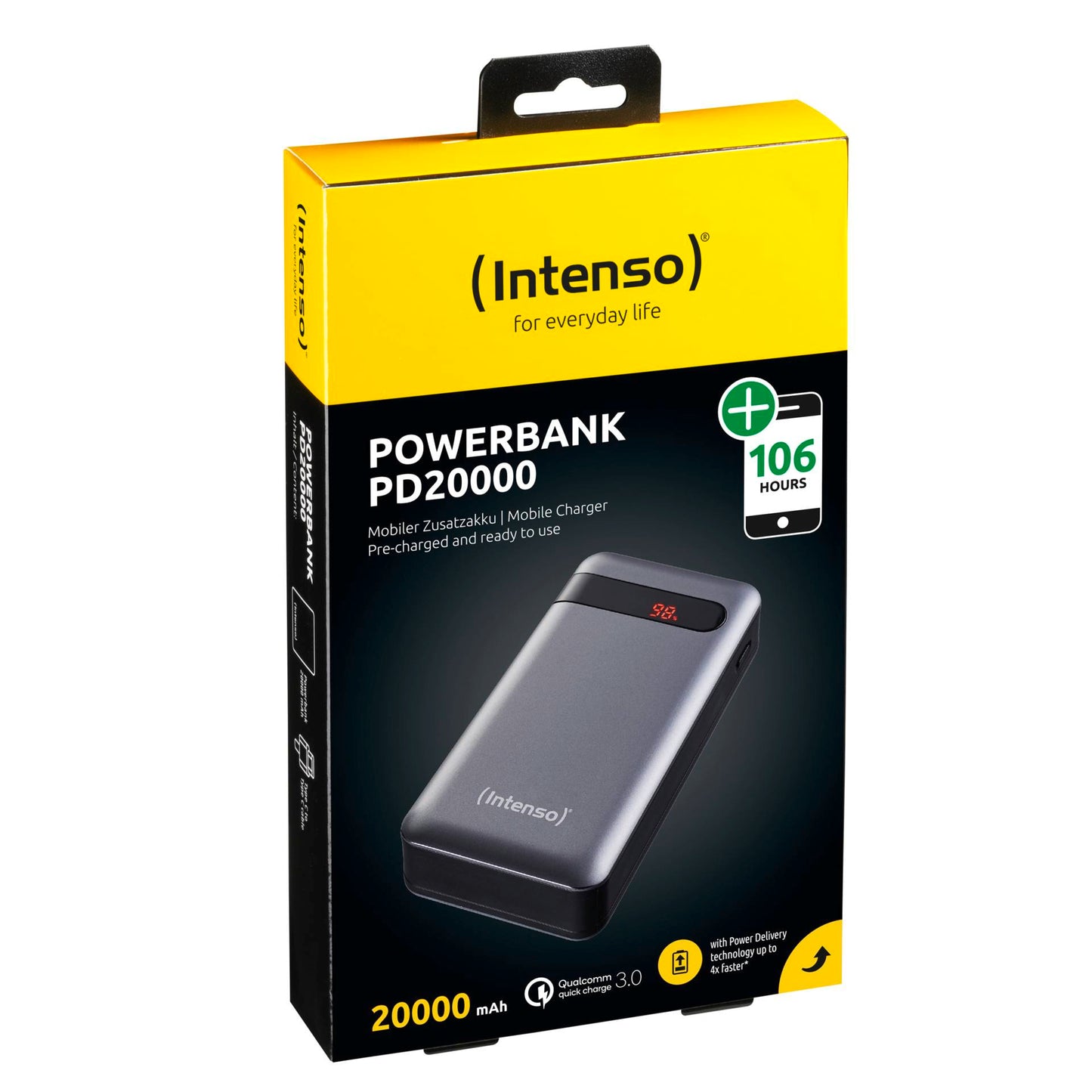 Intenso Powerbank PD20000 Power Delivery 20000 mAh anthracite