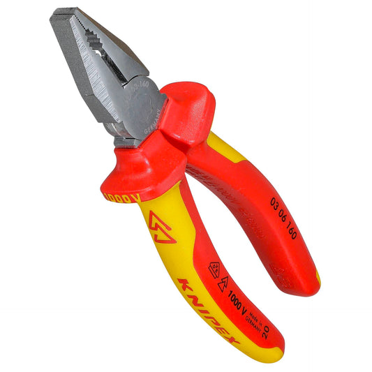 KNIPEX combination pliers chrome 160 mm