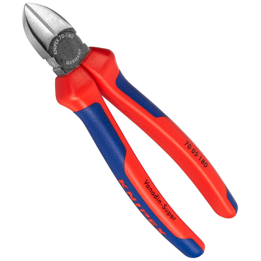 KNIPEX wire cutter chrome 180 mm