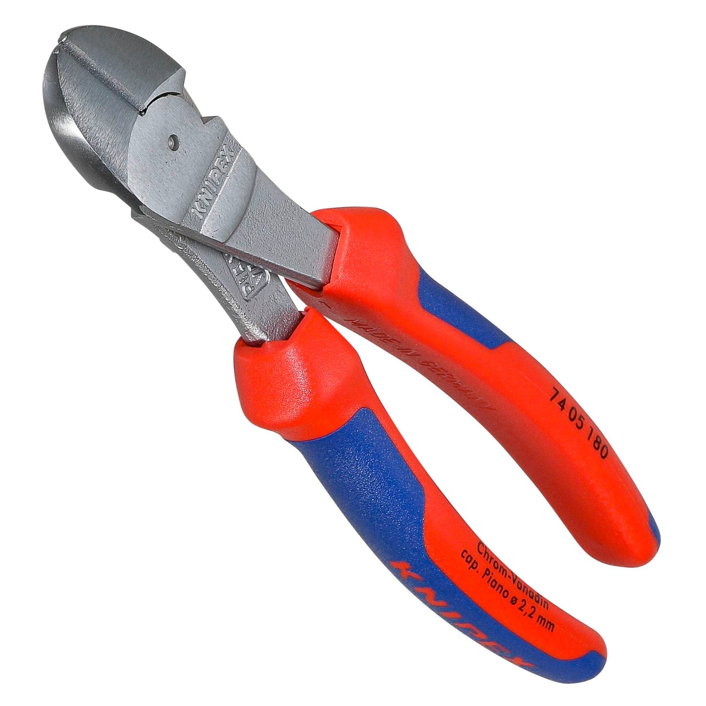 KNIPEX diagonal cutting nippers atramentized 180 mm