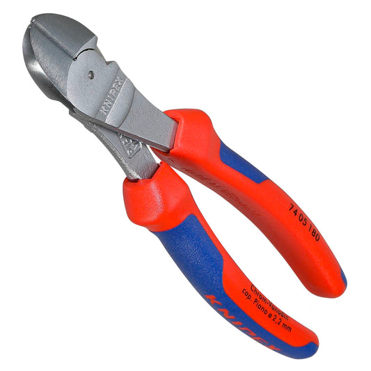 KNIPEX diagonal cutting nippers atramentized 180 mm