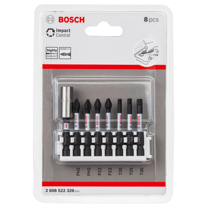 Bosch Impact Control 50 mm 8-pcs Bitpack