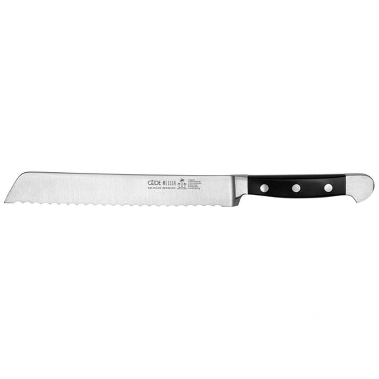Güde Alpha bread knife 21 cm POM black 1430/21