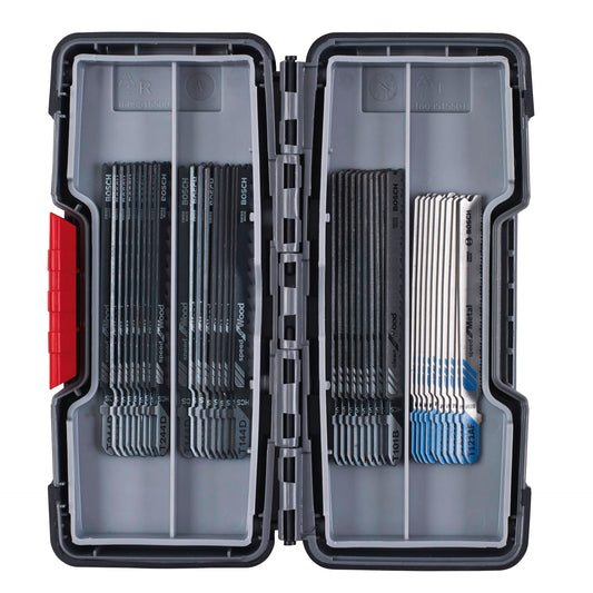 Bosch Jigsaw blade kit w. Box Top Seller Wood/Metal 40.tl