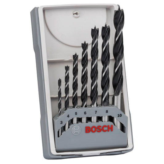 Bosch X-Pro Line wood drill Set 7 pcs 3-10mm