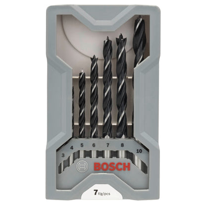 Bosch X-Pro Line wood drill Set 7 pcs 3-10mm
