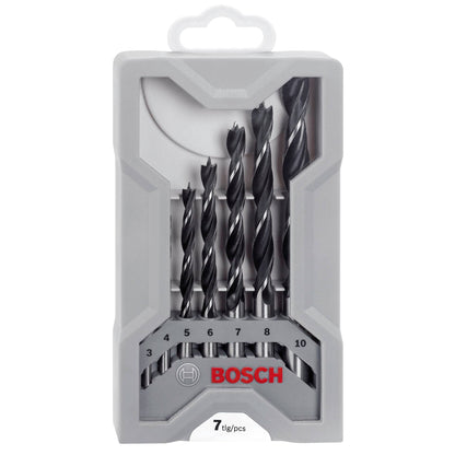 Bosch X-Pro Line wood drill Set 7 pcs 3-10mm