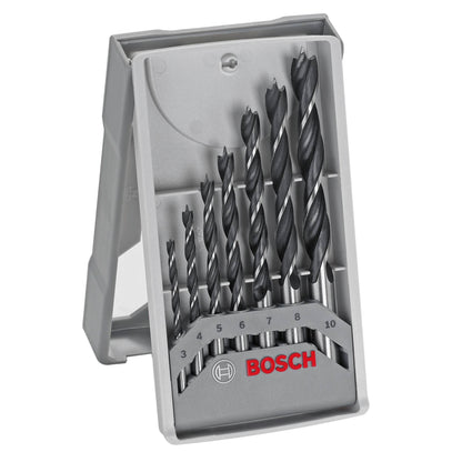 Bosch X-Pro Line wood drill Set 7 pcs 3-10mm