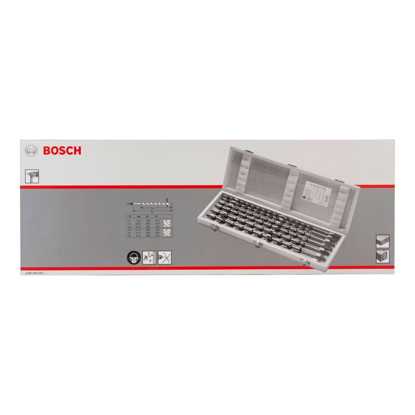 Bosch Auger Set 6 pcs