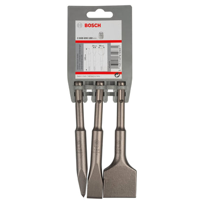 Bosch chisel set SDS plus 3 pcs  140 mm