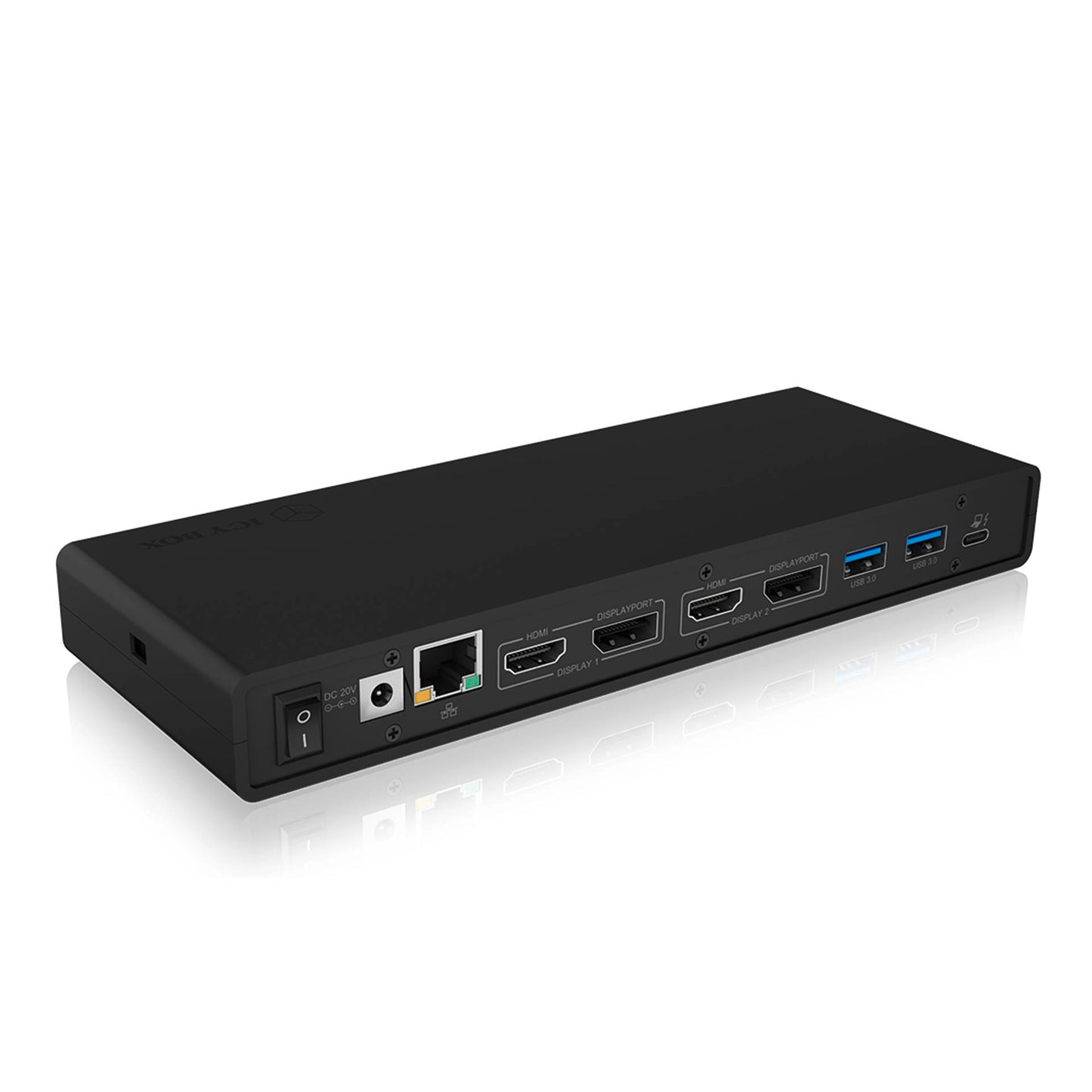 Raidsonic ICY Box IB-DK2245AC Docking w. Videoplayer