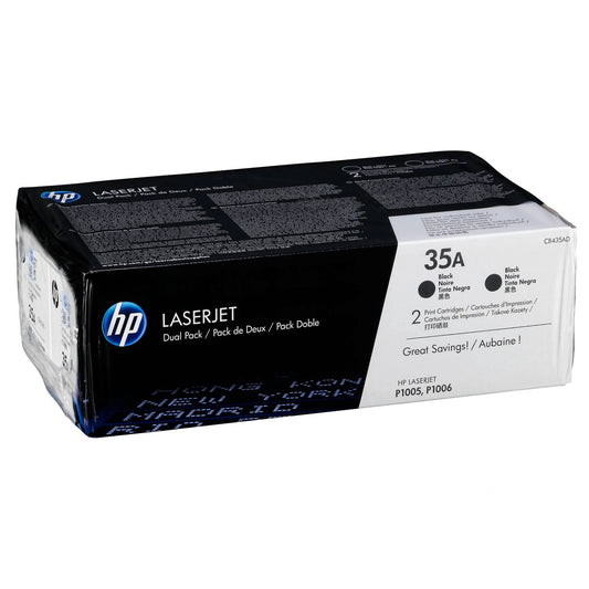 HP Toner CB 435 AD Twin Pack black No. 35 A