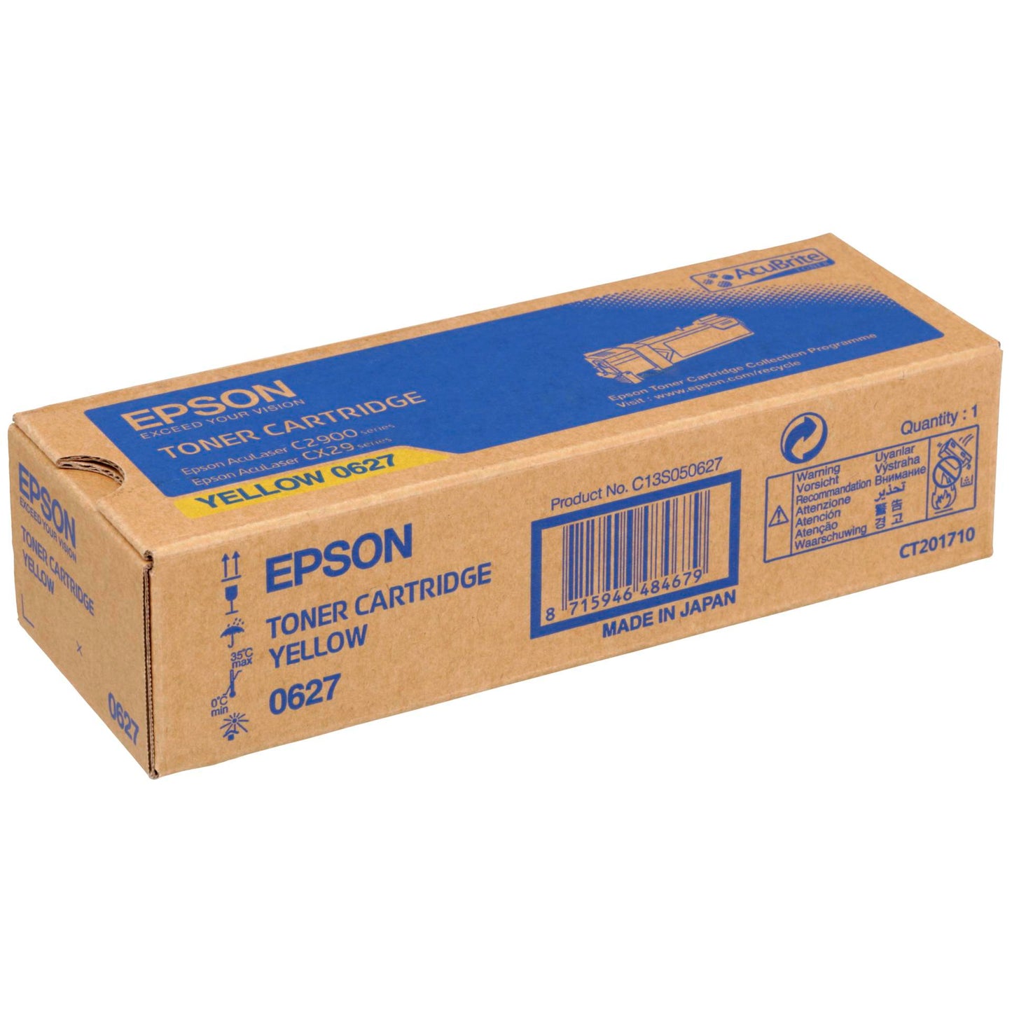 Epson AcuLaser C 2900 / CX 29 Toner yellow            S 050627