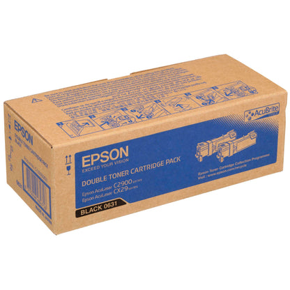 Epson AcuLaser C 2900 / CX 29 Toner Double Pack black